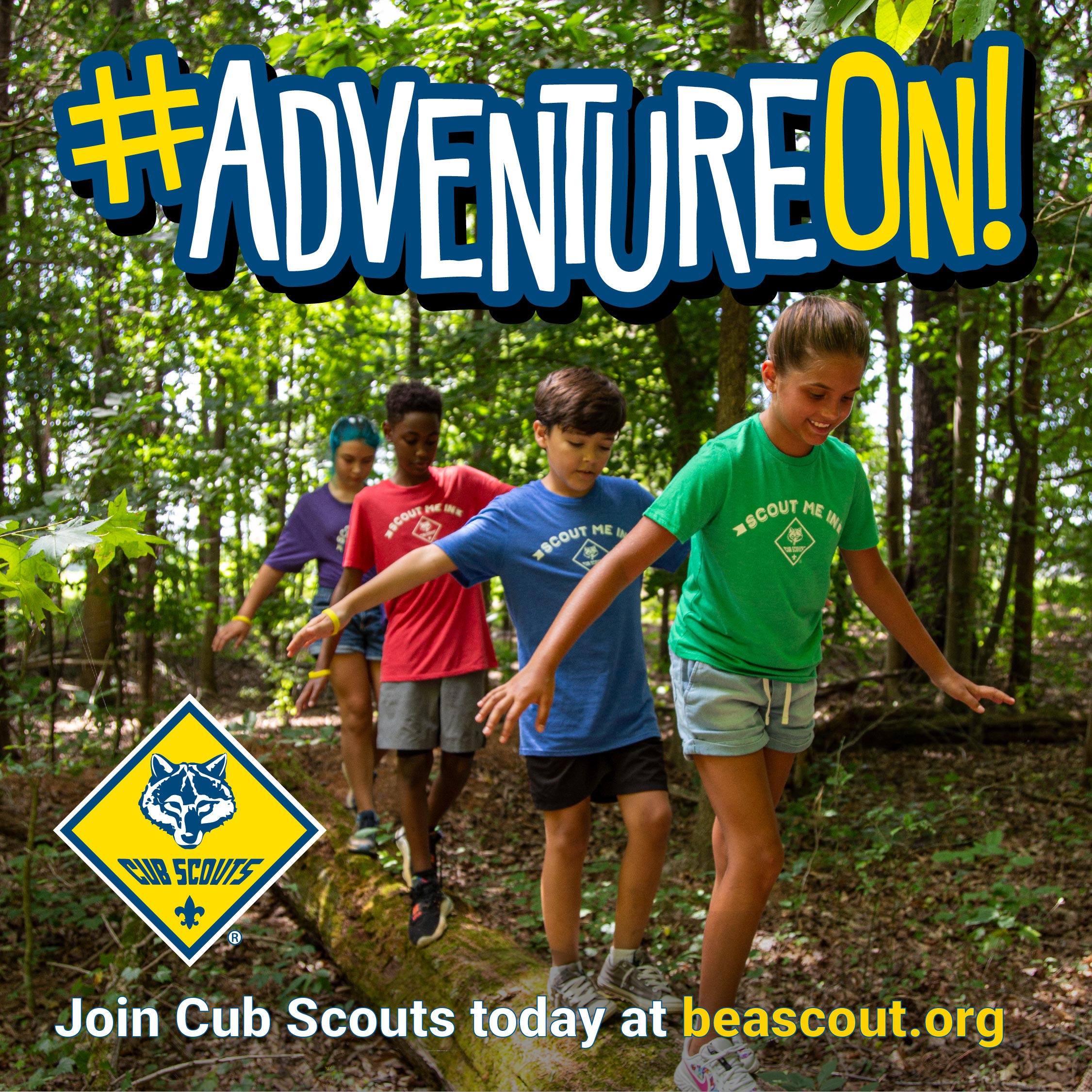Adventure On! Hiking Scouts